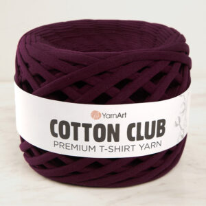 Yarnart COTTON CLUB Plum Cotton Yarn - 7336