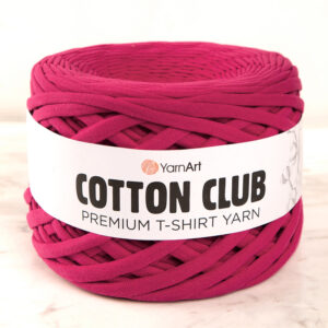 Yarnart COTTON CLUB Fuchsia Cotton Yarn - 7338