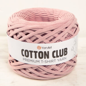 Yarnart COTTON CLUB Powder Pink Combed Cotton Yarn - 7341