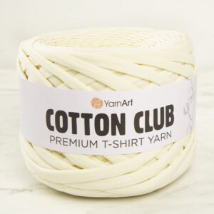 Yarnart COTTON CLUB Cream Combed Cotton Yarn - 7348