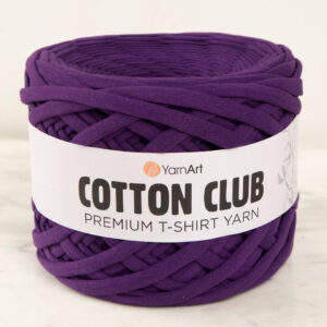 Yarnart COTTON CLUB Purple Combed Cotton Yarn - 7351