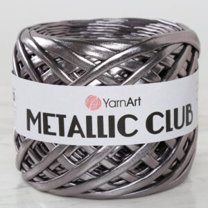 YARNART METALLIC CLUB Gray Thread - 8104