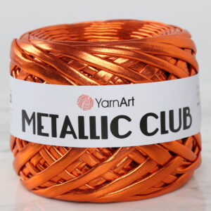YARNART METALLIC CLUB Orange Rope - 8107