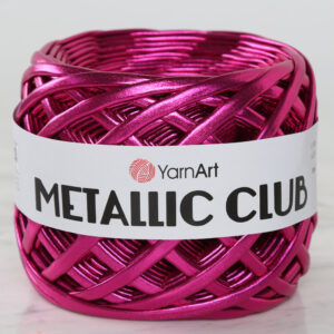 YARNART METALLIC CLUB Fuchsia Rope - 8111