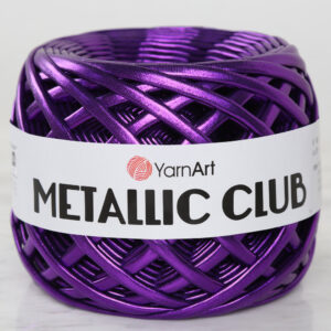 YARNART METALLIC CLUB Purple Thread - 8114