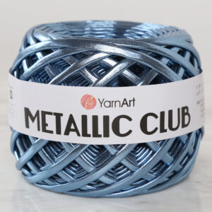 YARNART METALLIC CLUB Blue Rope - 8117