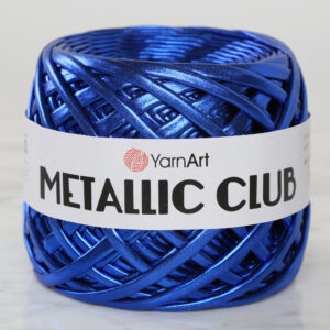 YARNART METALLIC CLUB Blue Rope - 8118