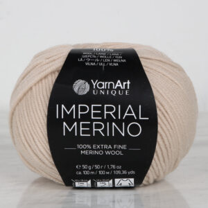 YarnArt IMPERIAL MERINO Light Beige Hand Knitting Yarn - 3305