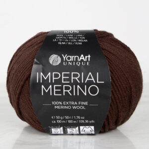 YarnArt IMPERIAL MERINO Brown Hand Knitting Yarn - 3311