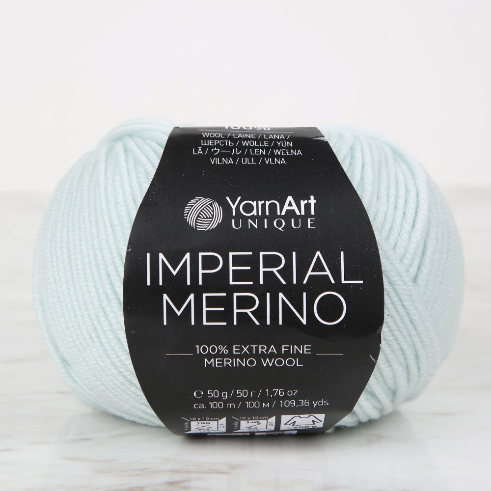 YarnArt IMPERIAL MERINO Baby Green Hand Knitting Yarn – 3328