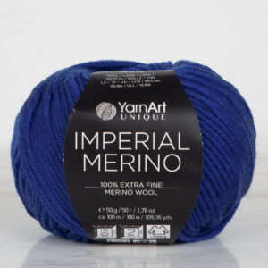 YarnArt IMPERIAL MERINO Blue Hand Knitting Yarn - 3342