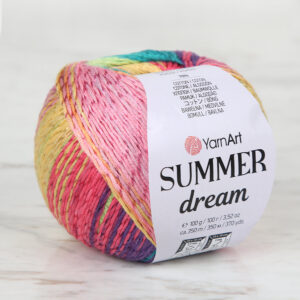 YarnArt Summer Dream Variegated Hand Knitting Yarn - 4305