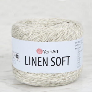 YarnArt Linen Soft Beige Hand Knitting Yarn - 7303