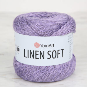 YarnArt Linen Soft Lilac Hand Knitting Yarn - 7325
