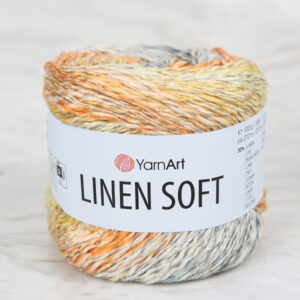 YarnArt Linen Soft Variegated Hand Knitting Yarn - 7403