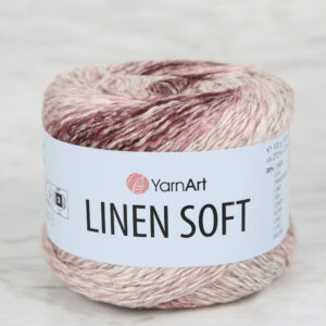 YarnArt Linen Soft Variegated Hand Knitting Yarn - 7405