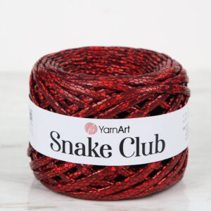 YarnArt Snake Club Red Yarn - 5107