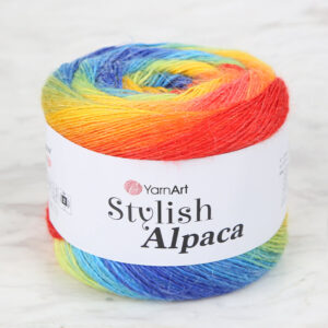 YarnArt Stylish Alpaca Variegated Hand Knitting Yarn - 7708