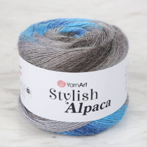 YarnArt Stylish Alpaca Variegated Hand Knitting Yarn - 7709