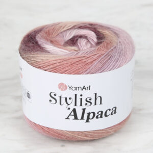 YarnArt Stylish Alpaca Variegated Hand Knitting Yarn - 7715