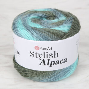 YarnArt Stylish Alpaca Variegated Hand Knitting Yarn - 7720