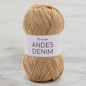 Yarnart Andes Denim Beige Hand Knitting Yarn - 5105