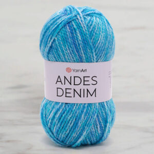 Yarnart Andes Denim Blue Hand Knitting Yarn - 5107