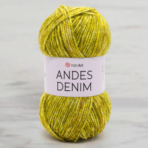 Yarnart Andes Denim Green Hand Knitting Yarn - 5110